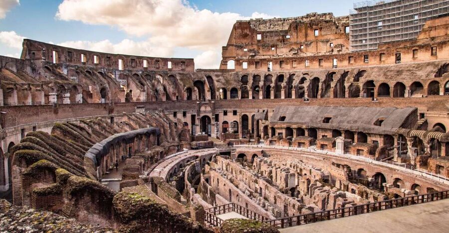 Rome: Colosseum Arena Access and Ancient Rome Guided Tour - Entering from Via dei SS. Quattro, 81