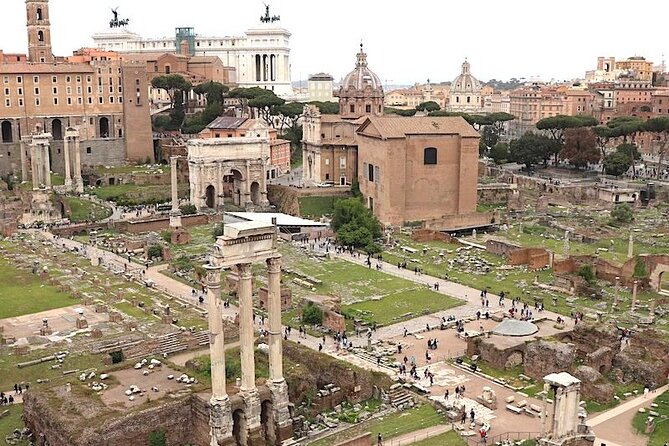 Rome: Colosseum Arena Floor Tour with Roman Forum & Palatine Hill - Palatine Hill and the view over Circus Maximus