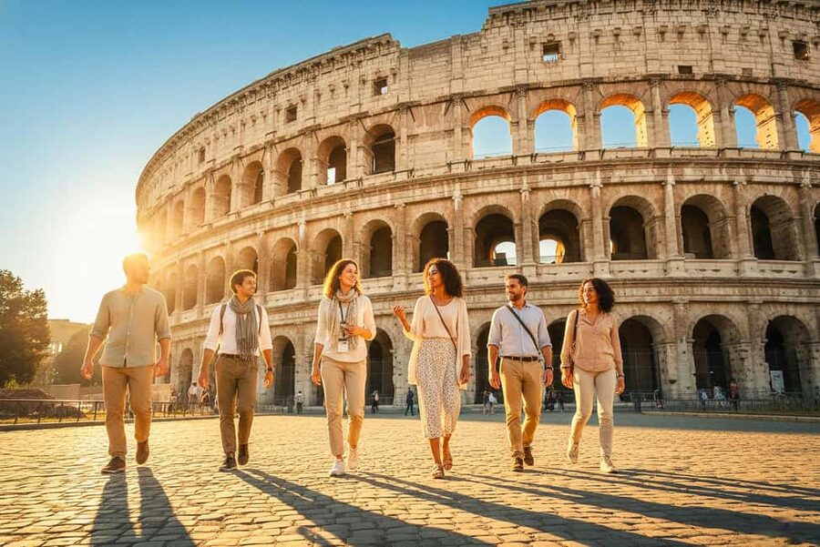 Rome: Colosseum Arena Twilight Tour & Imperial Forum Visit - Finishing at Trajan’s Column