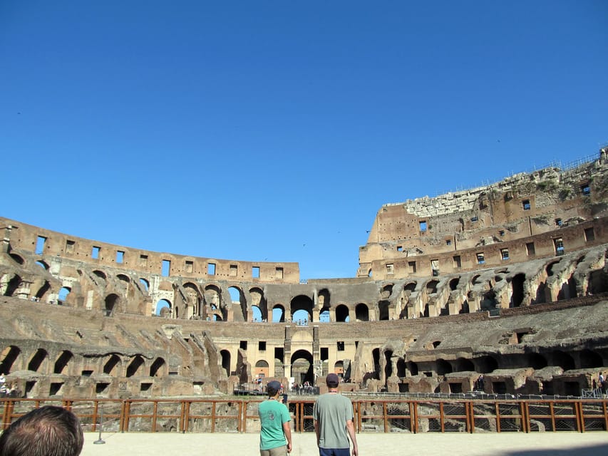 Rome: Colosseum Experience with Audio Guide and Arena Option - Entering through the Arena Floor