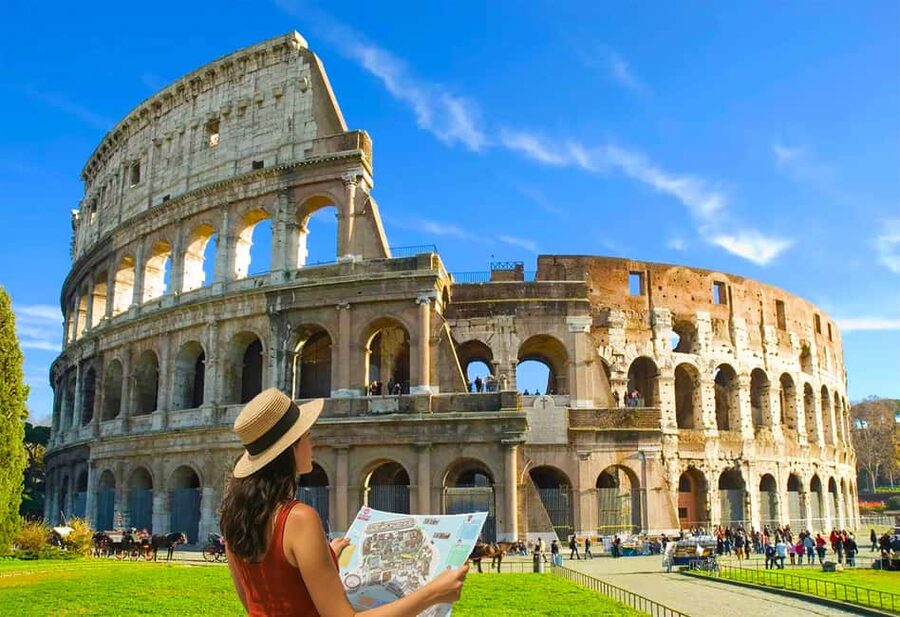 Rome: Colosseum Express Entry with Audio Guide App - Finding the Host Near the Colosseum