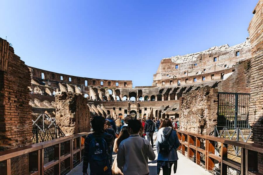 Rome: Colosseum, Forum & Palatine Hill Tour & Optional Arena - Meeting near the Colosseum at Via delle Terme di Tito 93