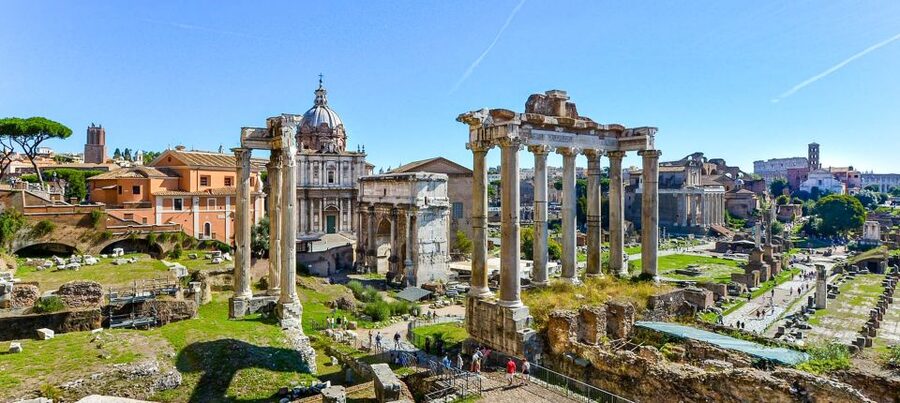 Rome: Colosseum, Roman Forum & Palatine Guided Tour - Entering the Colosseum after the Forum