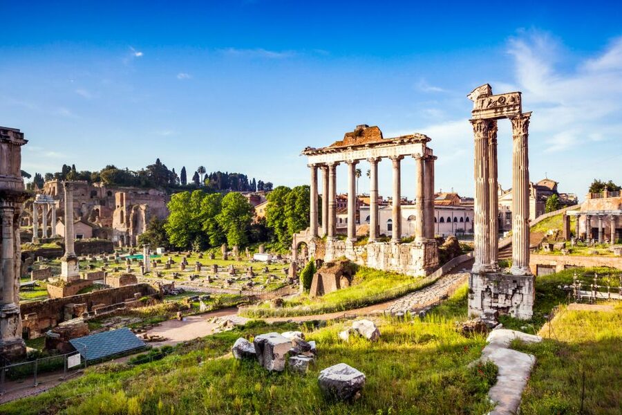 Rome: Colosseum, Roman Forum, Palatine with Multimedia Video - Palatine Hill and the views over Rome