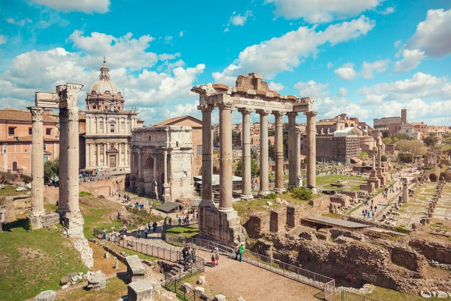Rome: Colosseum, Roman Forum & Trajan's Market Exterior Tour - Following the Via dei Fori Imperiali