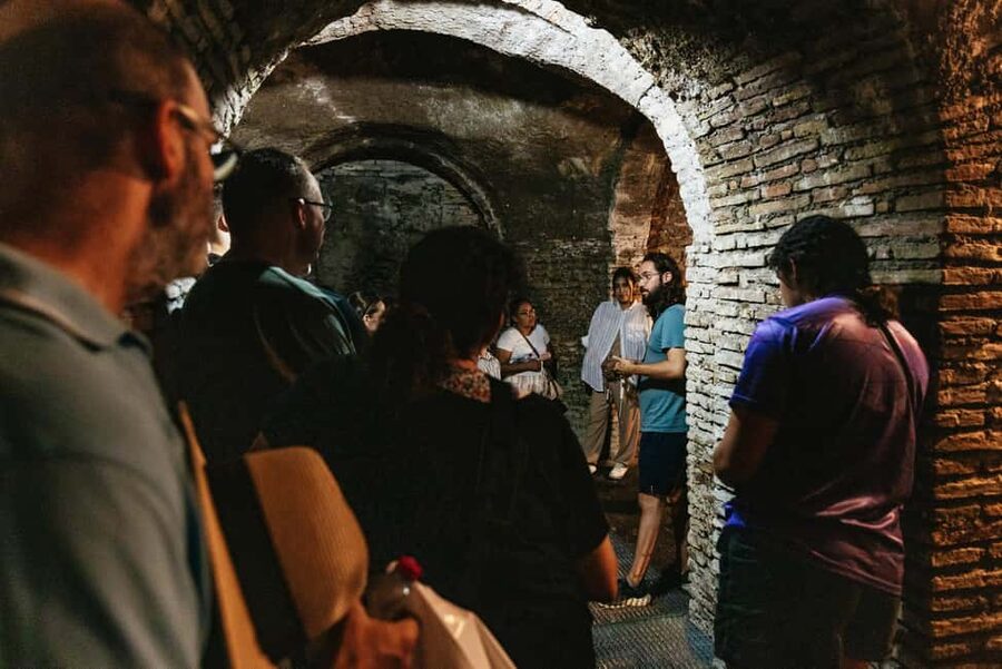 Rome: Crypts and Catacombs Underground Tour with Transfers - The Capuchin Crypt and its bone decorations