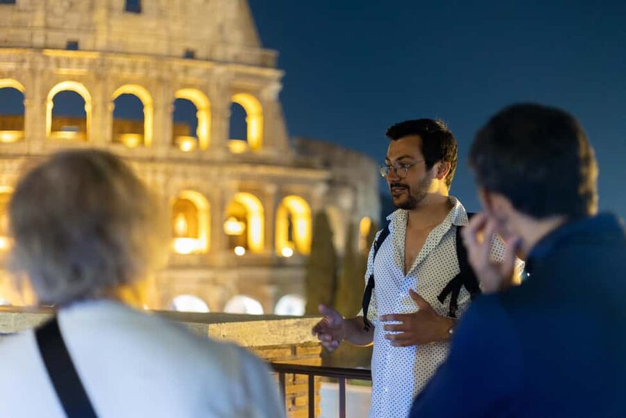 Rome: E-Bike Night Tour with Food and Wine Tasting - Capitoline Hill and Rome’s ancient center