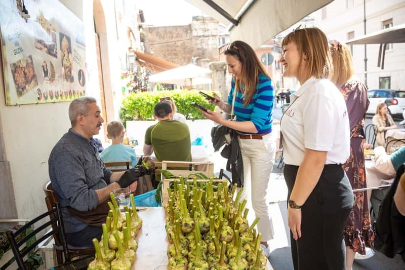 Rome: Eat Like a Roman Ghetto & Campo de' Fiori Food Tour - Starting at Piazza di San Simeone