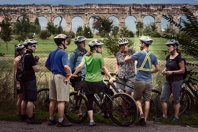 Rome EBike Tour: Appian Way, Catacombs & Roman Aqueducts - Caracalla and the ride back to central Rome