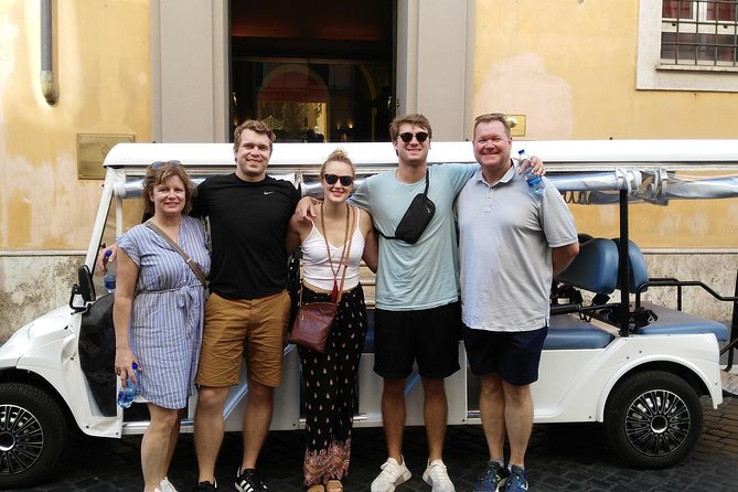 Rome: Evening Golf Cart Semi or Private Tour with Aperitivo - The Pantheon and other sights on the way