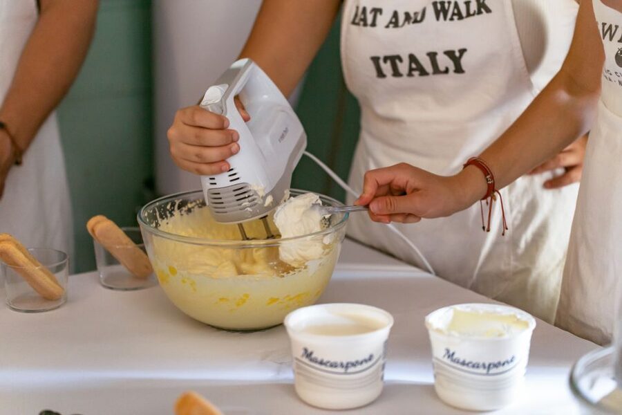 Rome: Fettuccine and Tiramisu Cooking Class with Wine - Rolling and shaping fresh fettuccine