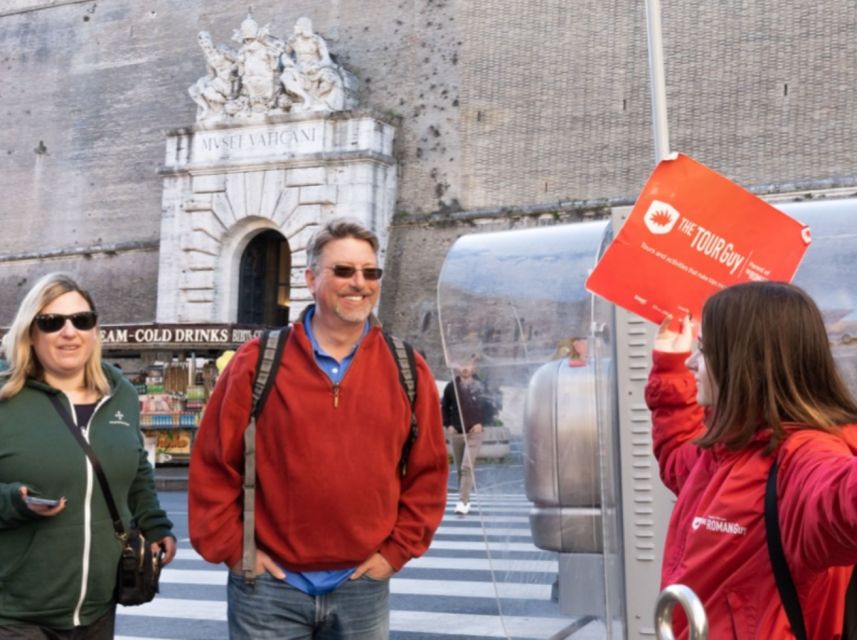 Rome: Full-Day Colosseum, Vatican Museums & City Center Tour - Entering the Colosseum with a guide