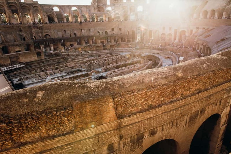 Rome: Gladiator’s Gate and Arena Special Colosseum Access - Touring the Colosseum for about 105 minutes