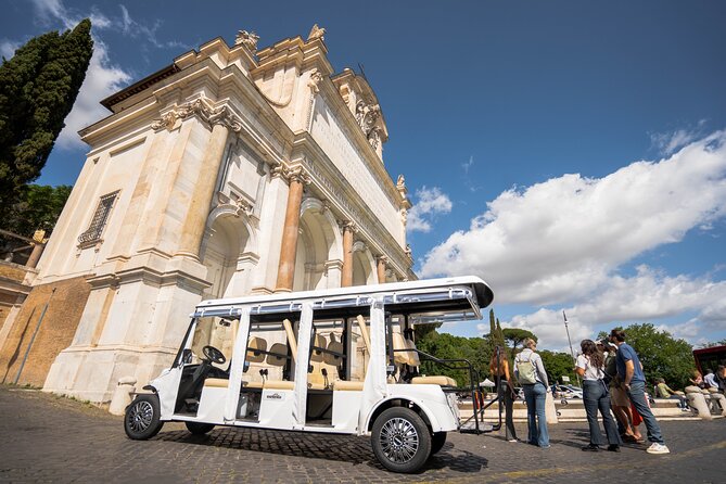 Rome Golf Cart Tour : Half-Day Private or Small Group Sightseeing - The Colosseum gives you Rome’s big photo stop