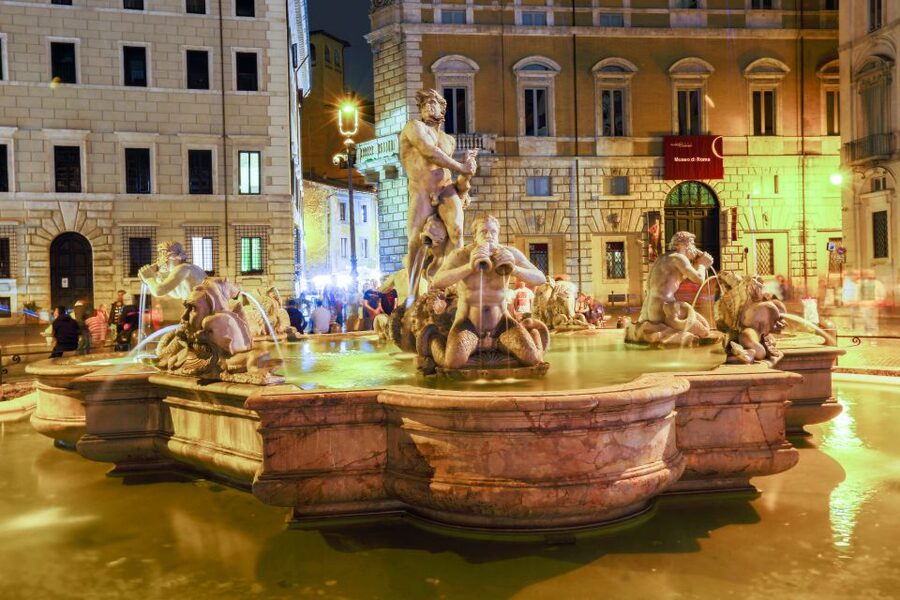Rome: Guided City Center Evening Sightseeing Walking Tour - Piazza Navona and Bernini’s Four Rivers Fountain