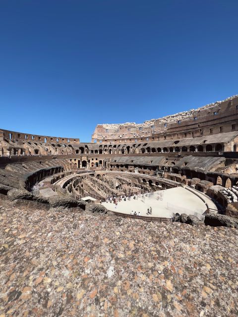 Rome: Guided Colosseum Tour with Arena Entrance - The arena floor is the tour’s big moment