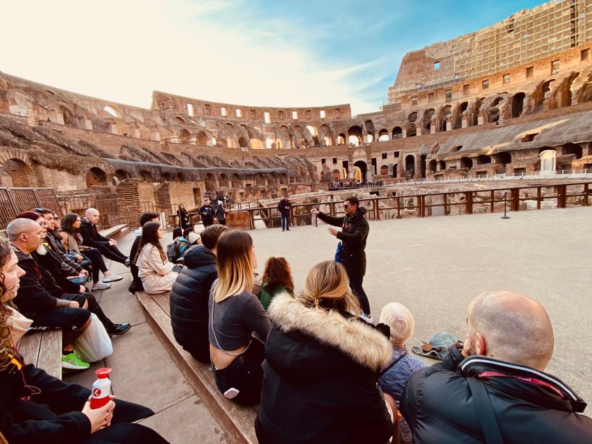 Rome: Guided Colosseum Tour with Arena Entrance - Skip the ticket line, then expect security