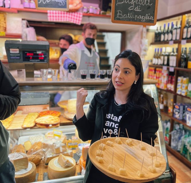 Rome: Guided Food Tour in Trastevere - La Norceria di Iacozzilli: starting with cured meats and cheese
