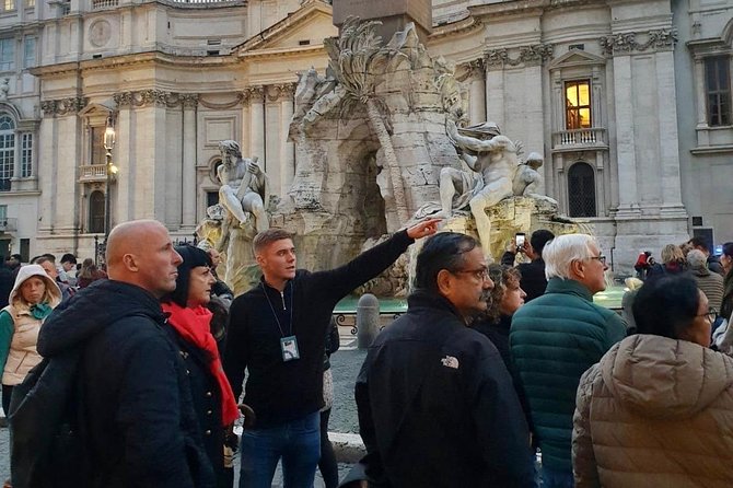 Rome: Guided Small Group Walking Tour of City Highlights - Trevi Fountain, wishes, and a short stop