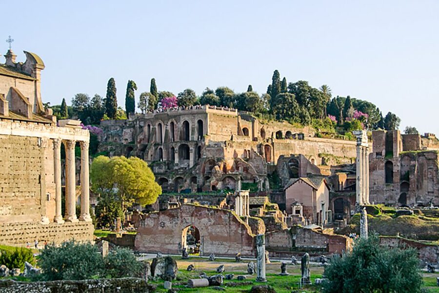 Rome: Guided Tour of Colosseum, Roman Forum & Palatine Hill - Entering the Colosseum With a Guide