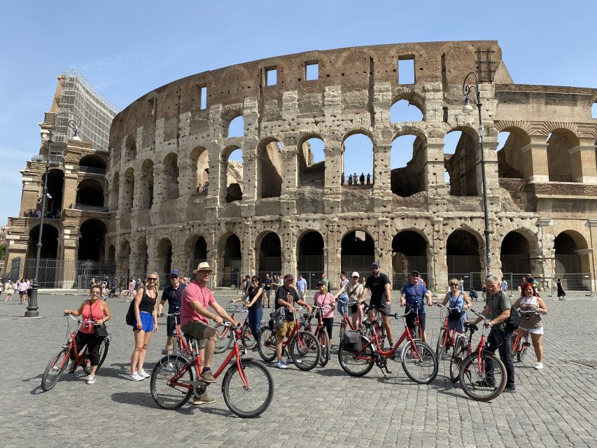 Rome: Highlights Bike Tour - The Colosseum and Arch of Constantine
