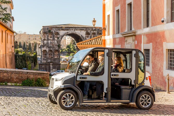 Rome Highlights by Golf Cart Private Tour - The Colosseum and Palatine Hill