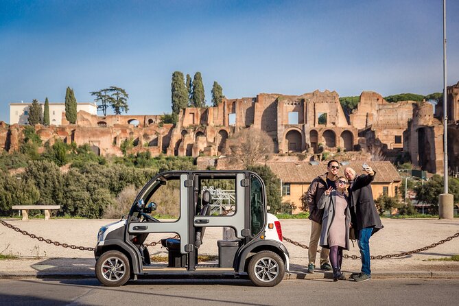 Rome Highlights by Golf Cart Private Tour - The Forum Boarium, Mouth of Truth, and Teatro di Marcello
