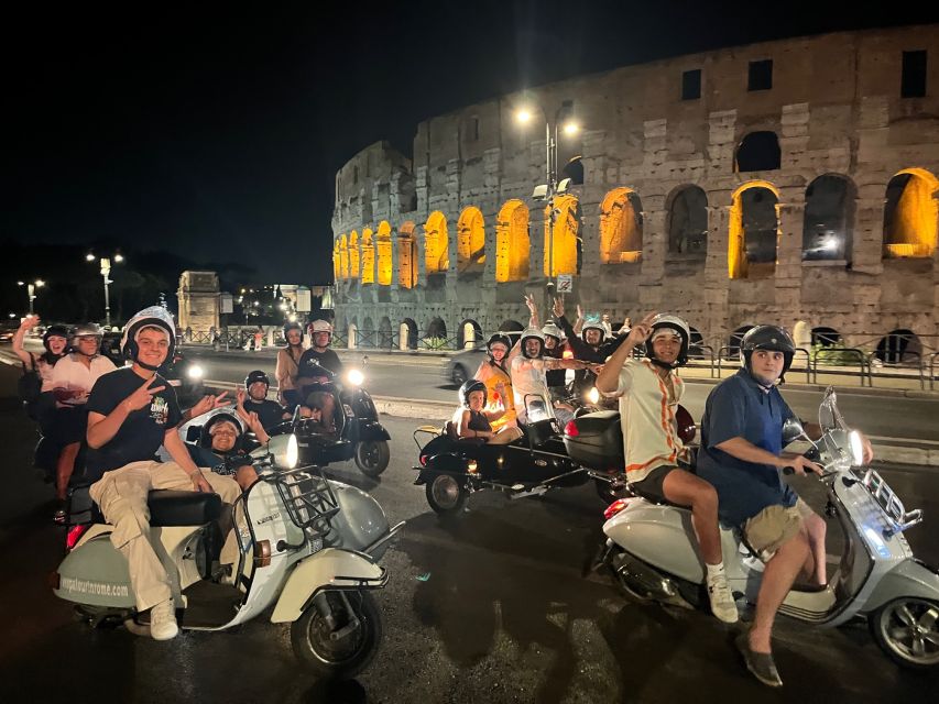Rome: Highlights Vespa Sidecar Tour with Coffee and Gelato - Why a Vespa sidecar works so well in Rome