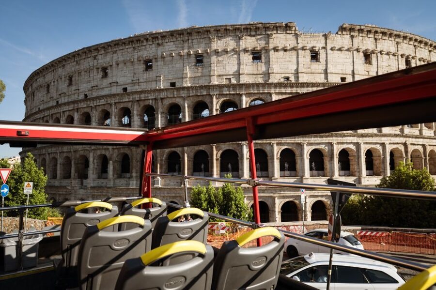 Rome: Hop-On Hop-Off Open-Top Bus City Tour - The open-top view is useful, but not perfect