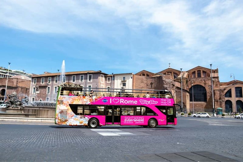 Rome: Hop-on Hop-off Sightseeing Bus Tour with Audioguide - Stop 8: Piazza Barberini and the Trevi Fountain area