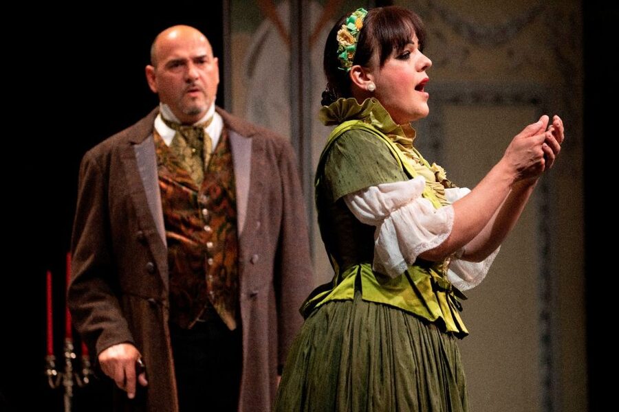 Rome: La Traviata at St. Paul's Within the Walls - The orchestra and vocal performance