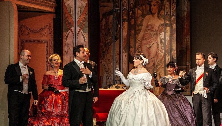 Rome: La Traviata at St. Paul's Within the Walls - Inside St. Paul’s Within the Walls
