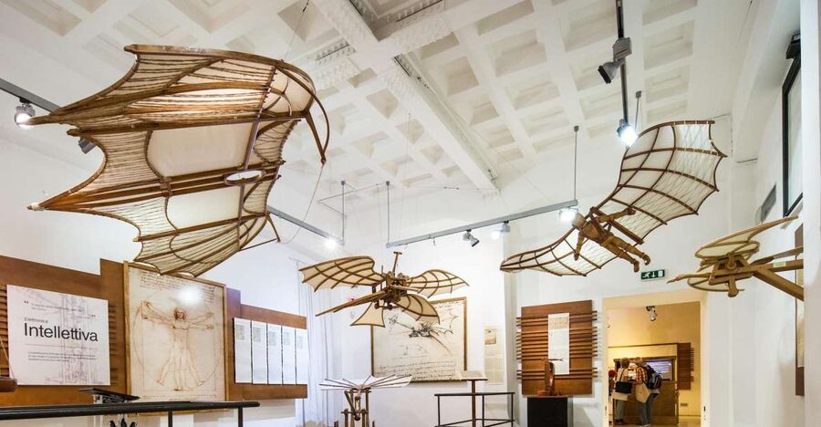 Rome: Leonardo da Vinci Exhibition Entrance Ticket - Four sections built around Water, Air, Fire, and Earth