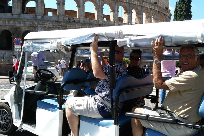 Rome on a Golf Cart Semi-Private Tour Max 6 with Private Option - Ancient Rome from Constantine to the Circus Maximus