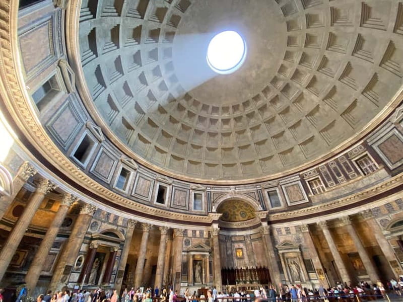 Rome: Pantheon Priority Entry Ticket & Audio Guide App - The free Rome squares and fountains route