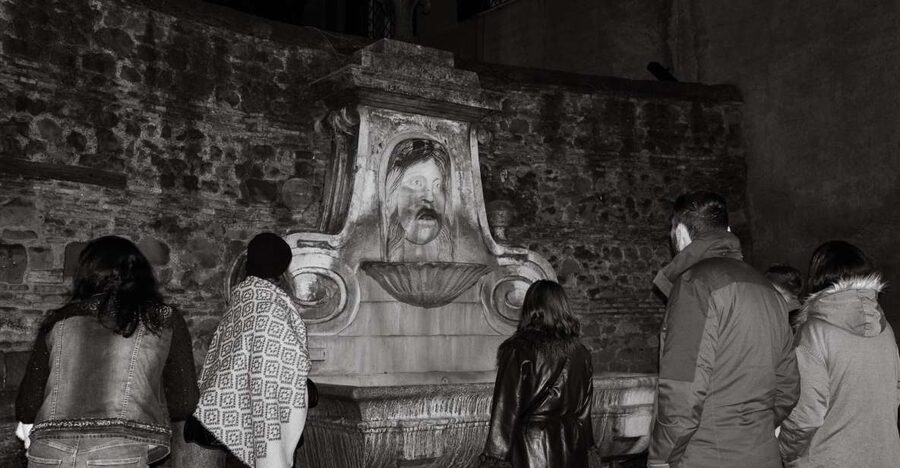 Rome: Paranormal Night Walking Tour & Secret Backstreets - Campo de’ Fiori and Giordano Bruno set the mood