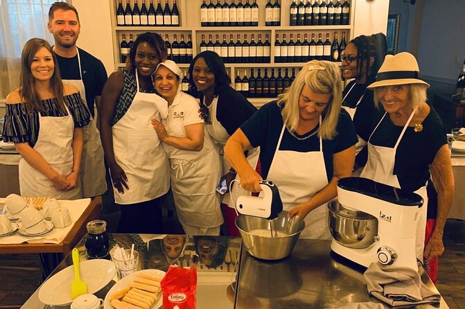 Rome Pasta and Tiramisu Class: Ravioli, Fettuccine & Fine Wine 5<em> – Key points before you book’ /></p>
<ul>
<li><strong>Three Roman staples in one class:</strong> Make fettuccine, ravioli, and tiramisu from scratch.</li>
<li><strong>Wine is part of the experience:</strong> Prosecco, D.O.C.G. wine, soft drinks, and water are served while you cook.</li>
<li><strong>Small groups matter:</strong> A maximum of 12 people gives the instructor time to help with rolling, shaping, and filling pasta.</li>
<li><strong>Instructors set the mood:</strong> Alessia, Claudio, Sara, Fiore, and other chefs are described as patient, funny, and attentive.</li>
<li><strong>The class ends with a proper meal:</strong> Your pasta is cooked and served with tomato sauce or butter and sage.</li>
<li><strong>A practical value at $40.09:</strong> Lunch, drinks, dessert, coffee, limoncello, and recipes are included, though the hands-on cooking has limits.</li>
</ul>
<h2>Fresh pasta near the Vatican</h2>
<p><img width="671" height="446" decoding="async" src=