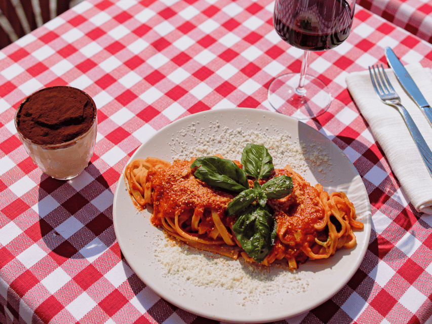 Rome: Pasta and Tiramisu Cooking Class in Piazza Navona - Four Roman-Style Sauces, Four Different Results