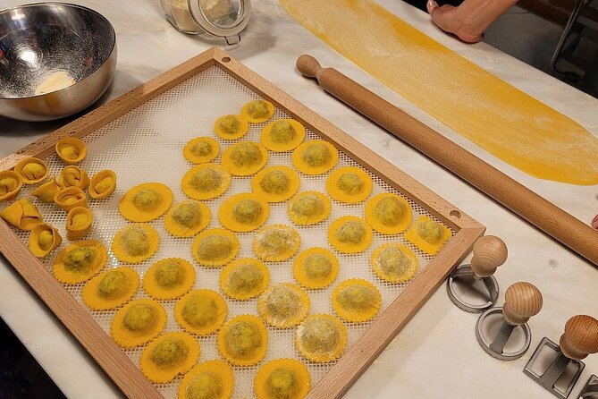 Rome Pasta Making Class with Italian Sauces and Wine Included - Wine, coffee, and the meal you made yourself