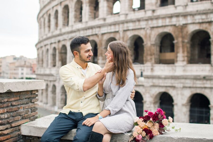 Rome: Personalized Photoshoot outside the Colosseum - Giardinetto del Monte Oppio: a calmer start near the Colosseum