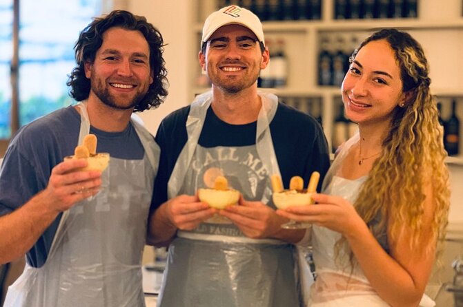 Rome: Pizza & Tiramisu Class with Free Flowing Fine Wine - Making Roman food at La Panetteria Ristorante
