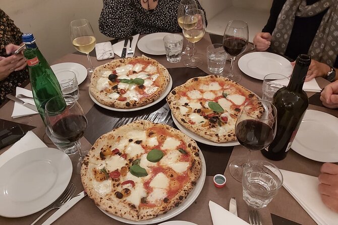 Rome: Pizza & Tiramisu Class with Free Flowing Fine Wine - What the $47.16 price really covers