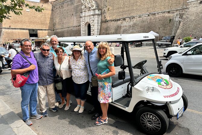 Rome: Private/Group 4 Hours Golf Cart SightseeingTour - Why a golf cart makes sense in Rome