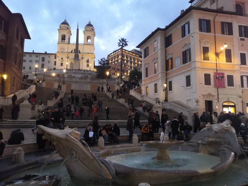 Rome: Spanish Steps, Trevi, Navona and Pantheon Sunset Tour - Piazza Navona and Bernini’s Four Rivers