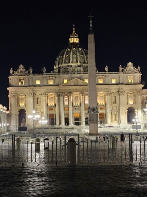 Rome: St. Peter's Basilica and Papal Grottoes Guided Tour - Entering the world’s largest church