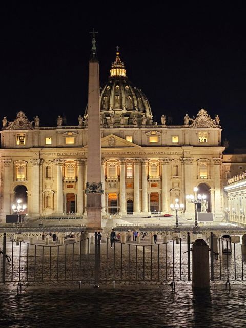 Rome: St. Peter's Basilica, Dome, and Vatican Grottoes Tour - Waiting, security, and the real timing