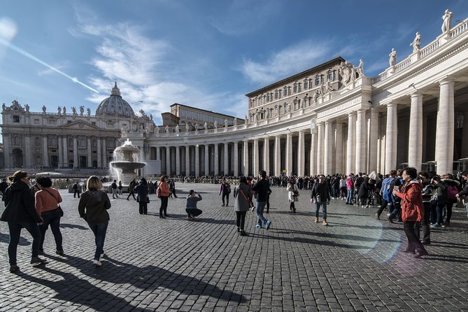 Rome: St. Peter's Basilica & Dome Entry Ticket with Audio Guide - Inside St. Peter’s Basilica, the audio guide takes over