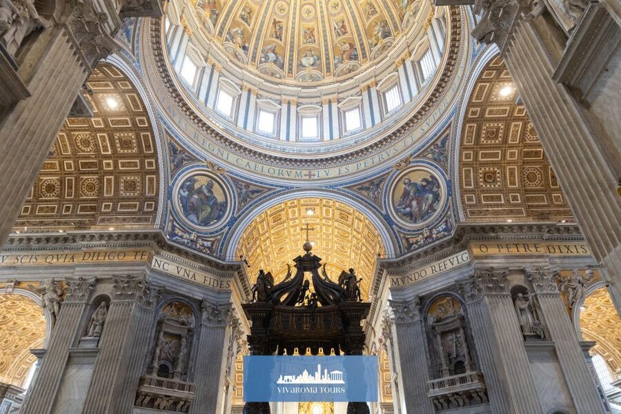 Rome: St. Peter's Basilica Express Guided Tour - Security is part of the visit