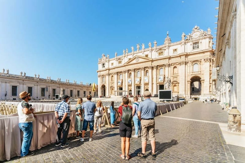 Rome: St. Peter's Basilica, Papal Tombs, and Dome Climb Tour - Timing, crowds, and the real length of the visit