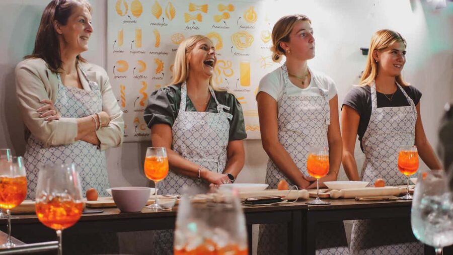 Rome: Traditional Pasta with Cocktails Cooking Class - Three spritzes, three different Italian drinking styles